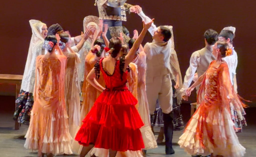A scene from La Bella Otero by Ballet Nacional de España.