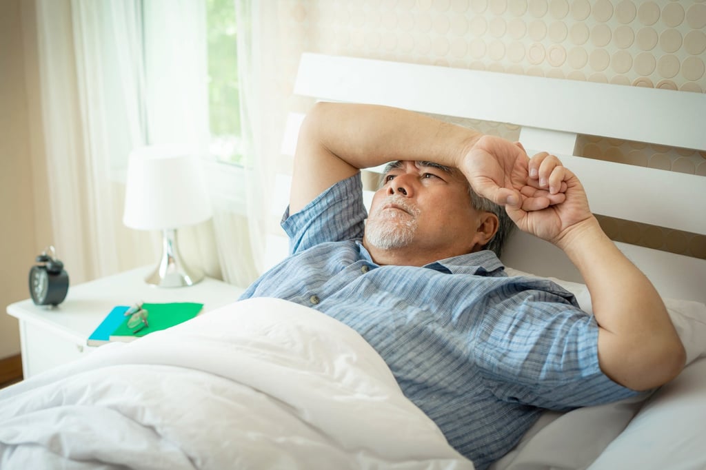People tend to put on weight as they get older and that increases vulnerability to breathing problems at night, which can affect sleep. Photo: Shutterstock