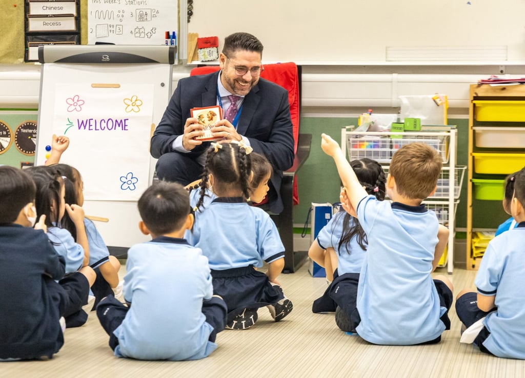 Daniel Schick, CAIS’ head of school, says it is important to nurture the overall growth and character of children as well as their knowledge and skills.