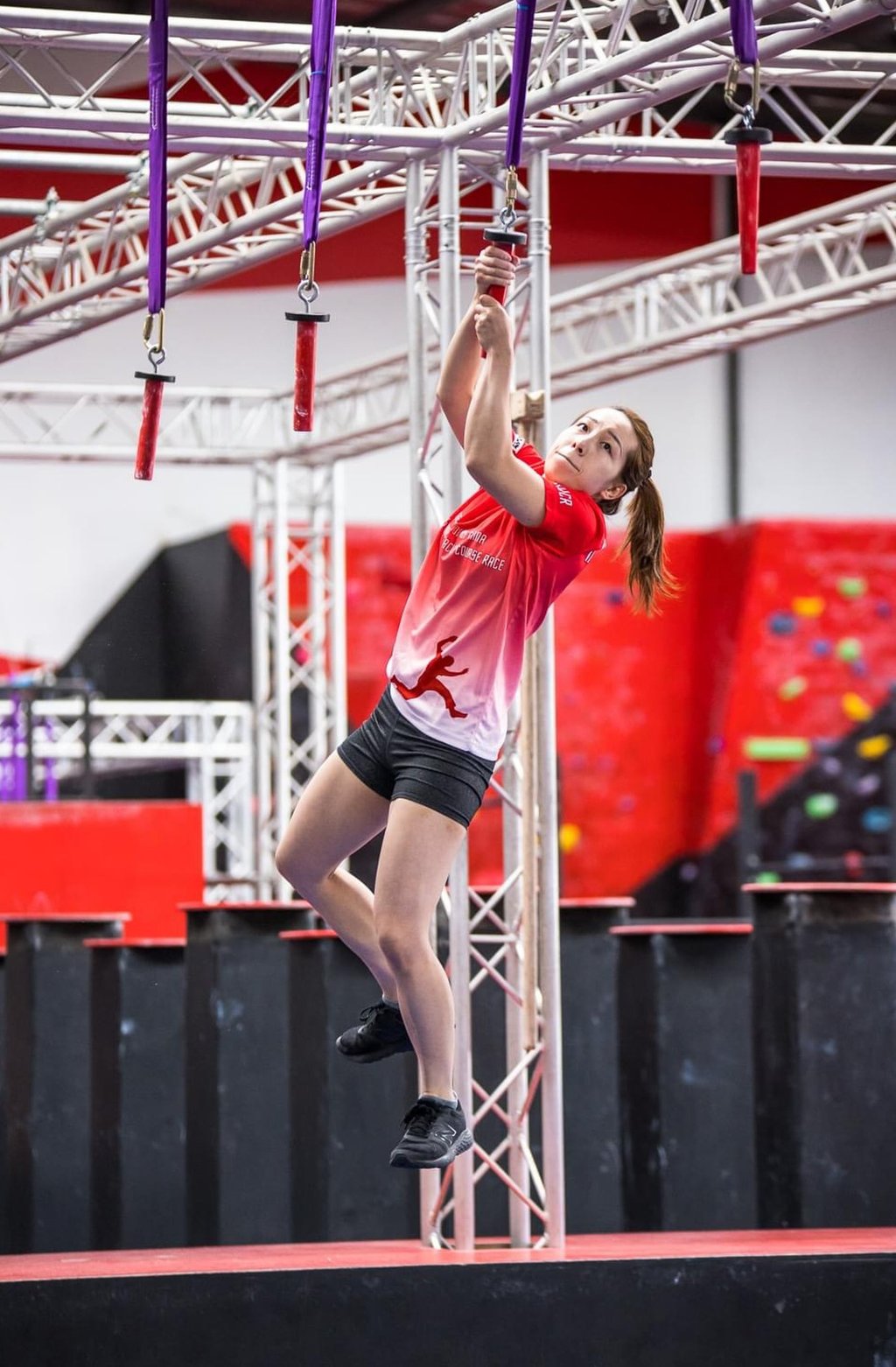 Summer Wong competes in the Australia Ninja World Cup 2023. Photo: courtesy Australia Ninja World Cup