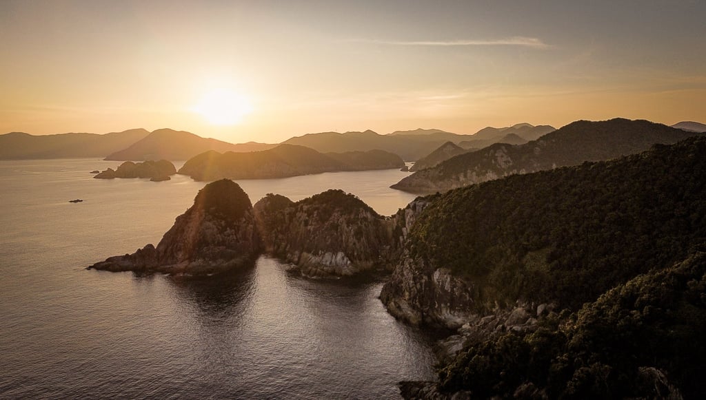 The Goto Islands stretch roughly 85km from northeast to southwest. Photo: Cameron Dueck