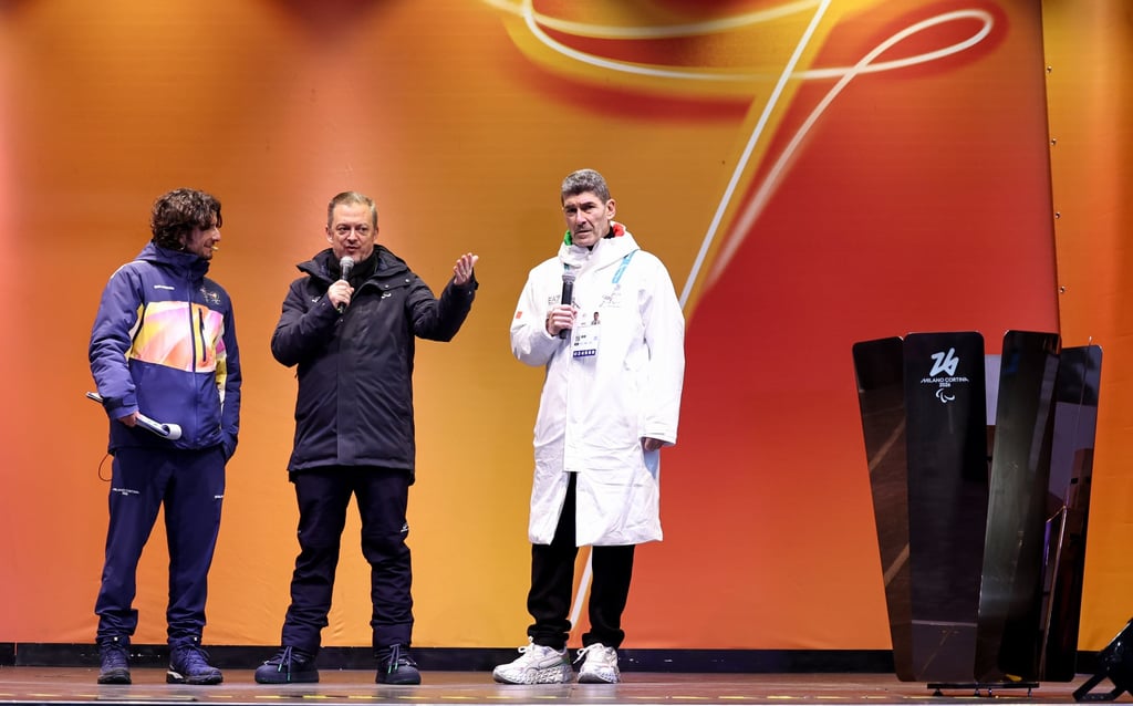 IPC chief Andrew Parsons (centre) says 