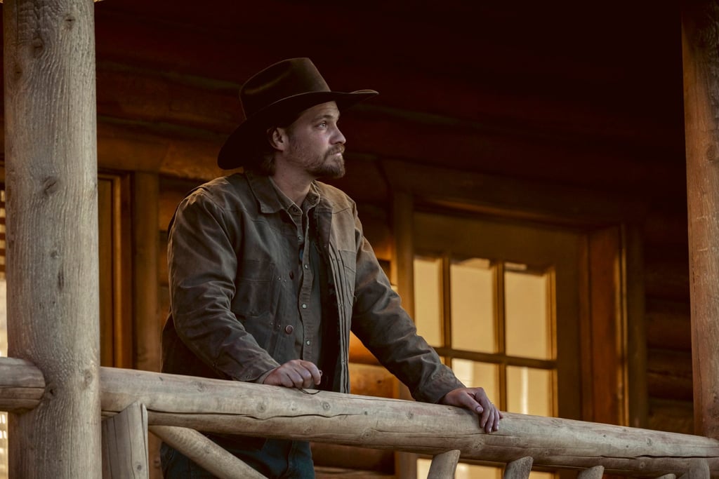 Luke Grimes as Kayce Dutton in Marshals, a show that blends the gritty Western flavour of Yellowstone with procedural drama. Photo: CBS/TNS