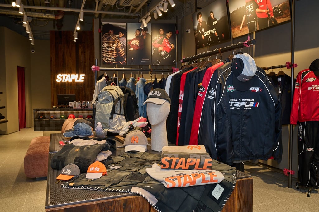 Staple’s latest store in Hong Kong’s Hysan Place. Photo: Handout