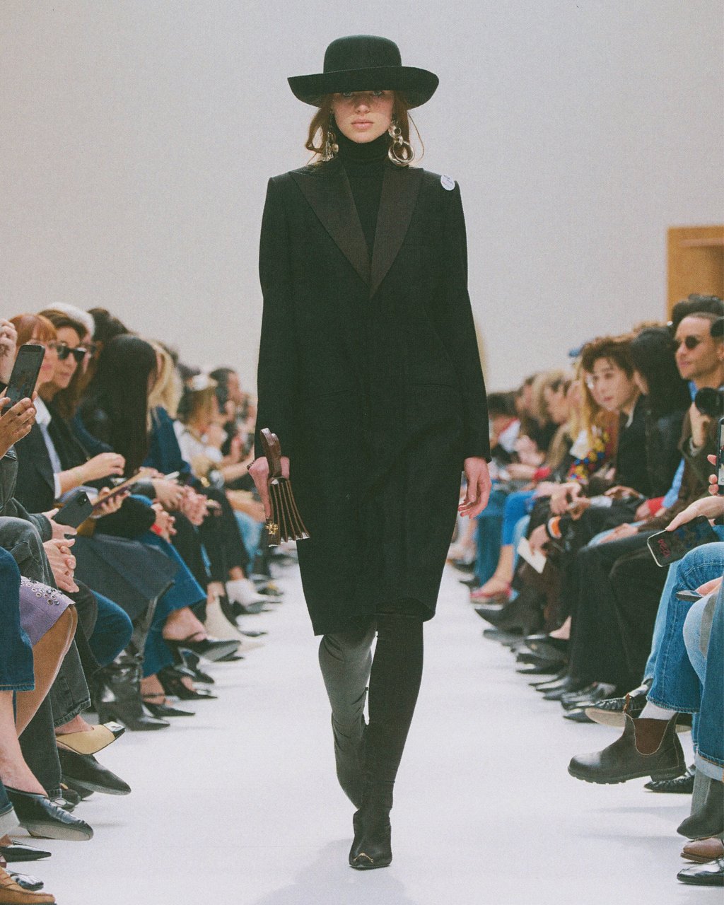 The opening look at Celine. Photo: Handout