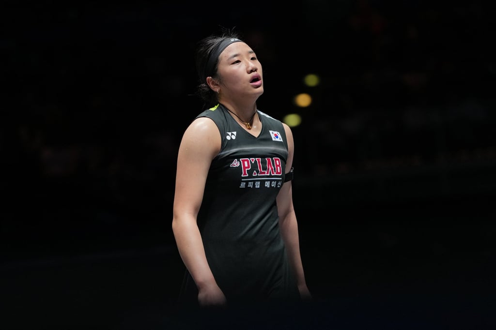 South Korea’s An Se-young said it had not been her day. Photo: AP