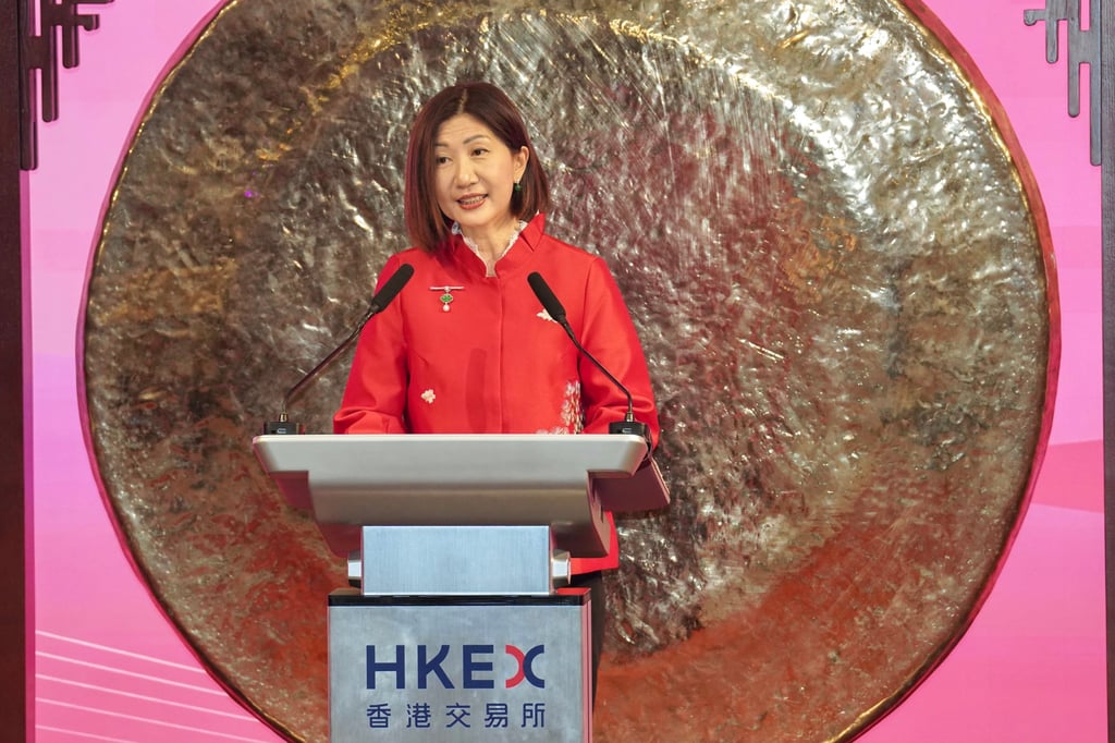 HKEX CEO Bonnie Chan Yiting said the exchange aimed to roll out a broad package of market reforms to attract more international listings. Photo: Karma Lo