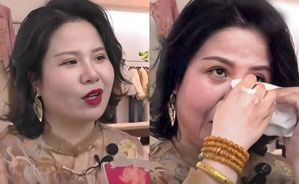 Dong Na, above, talks about the very serious strain all her hard work has placed on her. Photo: Weibo