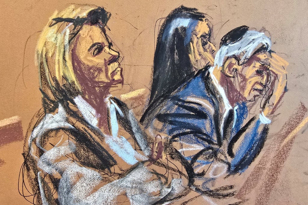 The parents of Alon Alexander, Oren Alexander and Tal Alexander react as a jury foreperson reads the verdict. Image: Jane Rosenberg via Reuters