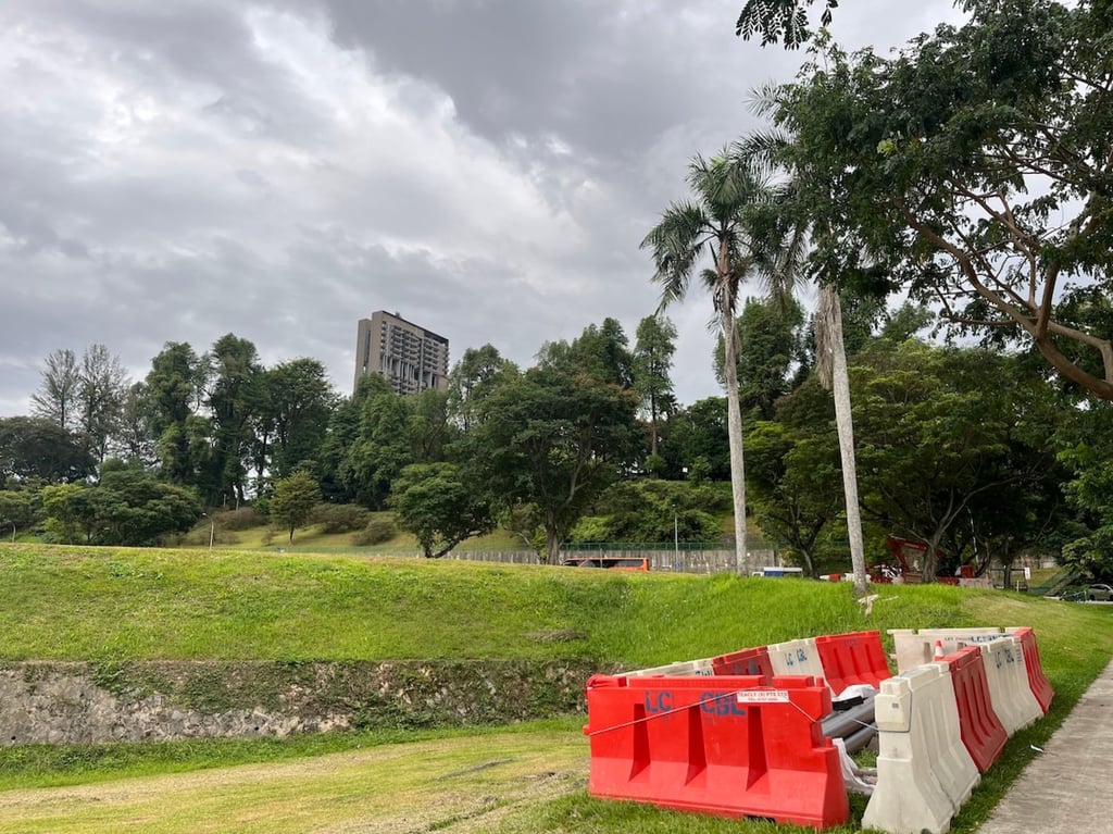 A new public housing development, which will be located at the foothills of Pearl’s Hill City Park, will be the first such project at Pearl’s Hill in over 40 years. Photo: Kolette Lim