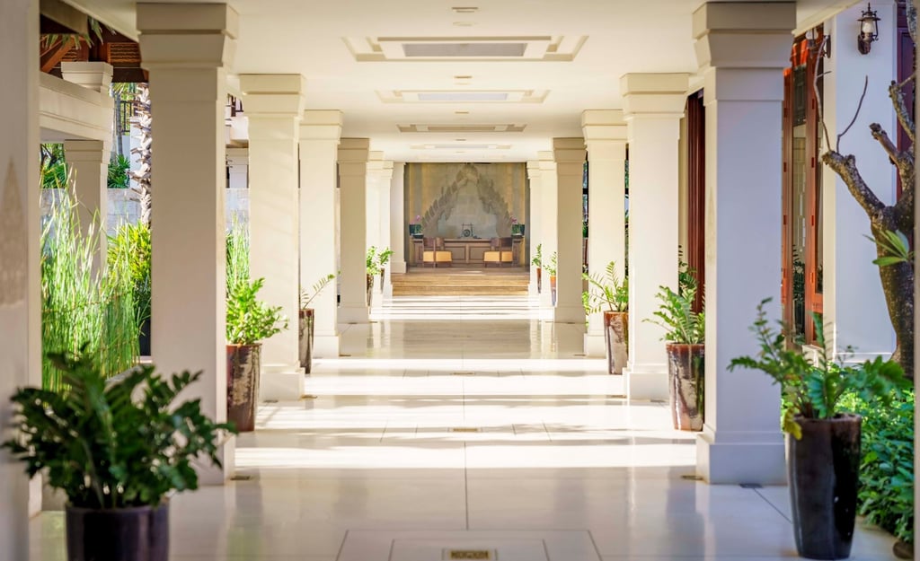 The lobby walkway. Photo: Handout