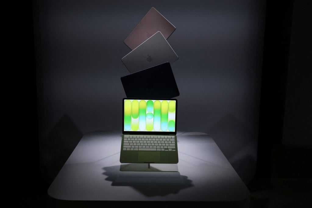 The Apple MacBook Neo has fairly meagre storage options: 256GB in the US$599 model and 512GB in the US$699 model. Photo: Reuters