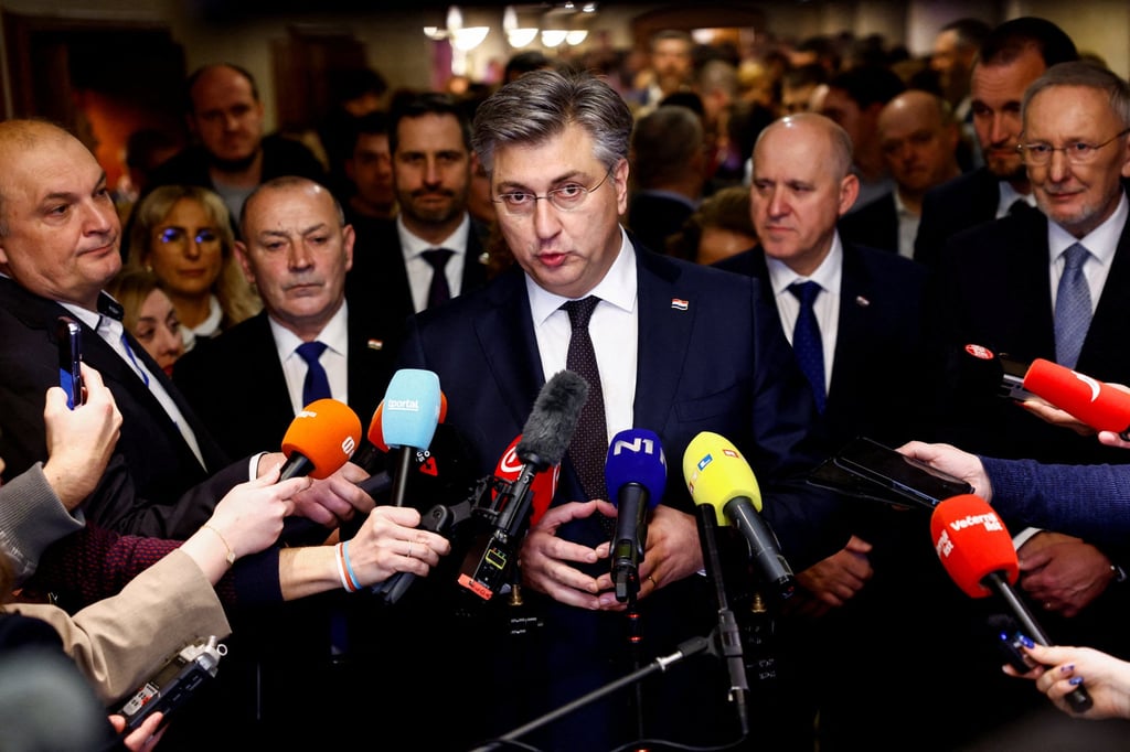 Croatia’s Prime Minister Andrej Plenkovic. Photo: Reuters