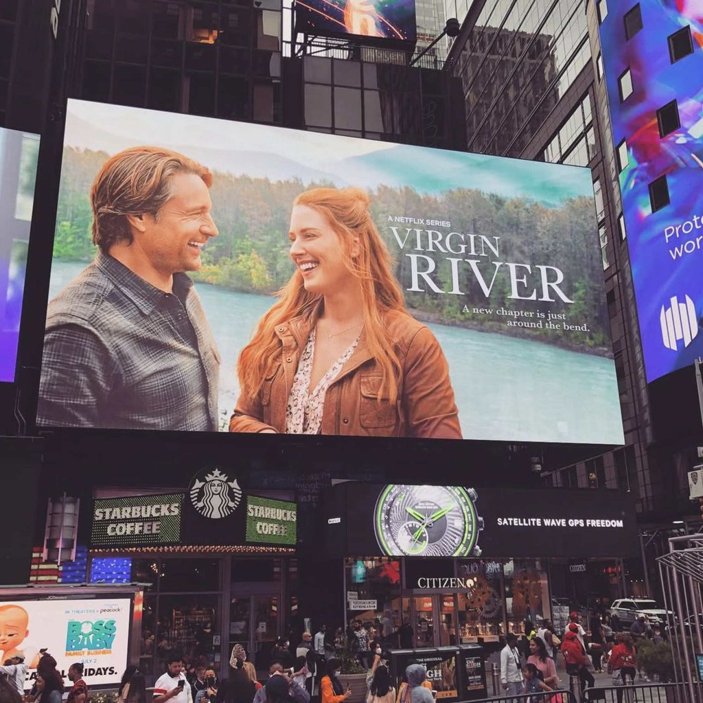 Alexandra Breckenridge stars as Melinda Monroe in Virgin River. Photo: @alexandrabreck/Instagram