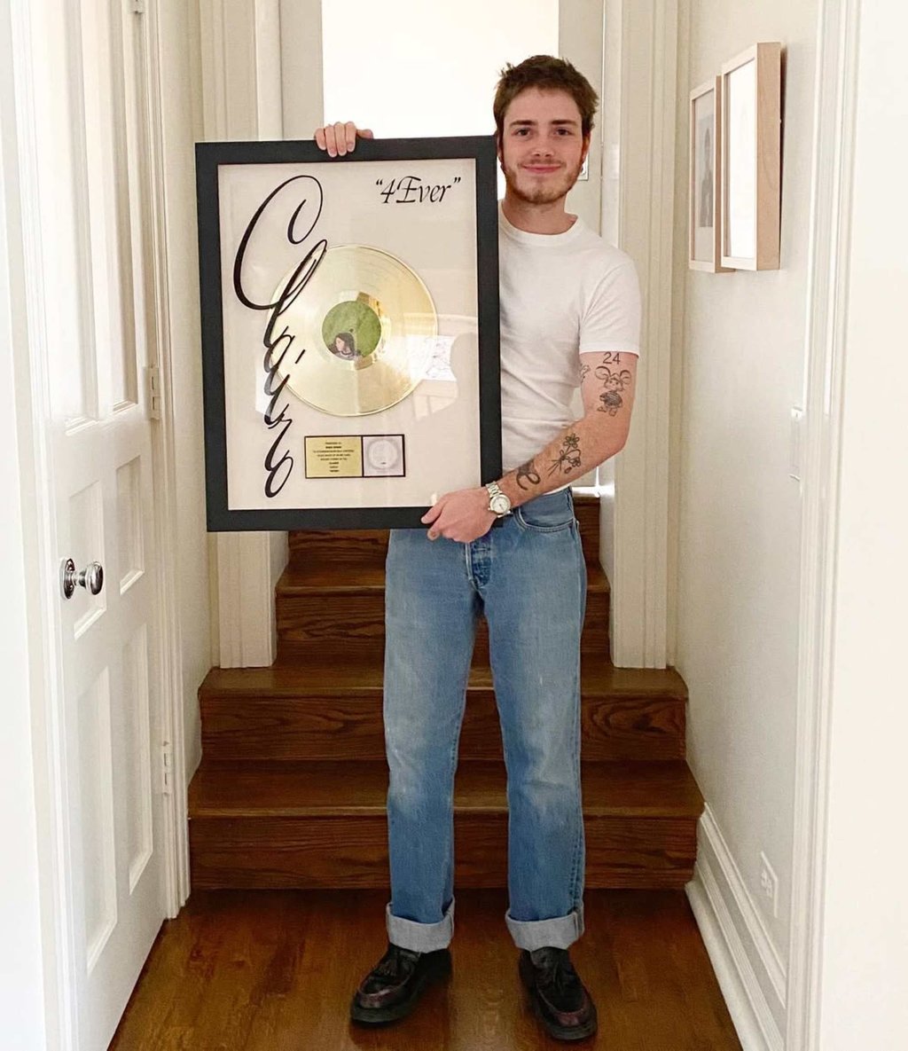 Eddie Burns is known for his work with Clairo. Photo: @eddieburns/Instagram Eddie Burns is known for his work with Clairo. Photo: @eddieburns/Instagram