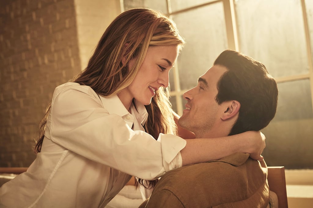 Sarah Pidgeon as Carolyn Bessette Kennedy and Paul Kelly as John F. Kennedy Jr in a scene from Love Story: John F. Kennedy Jr. & Carolyn Bessette. Photo: FX/AP