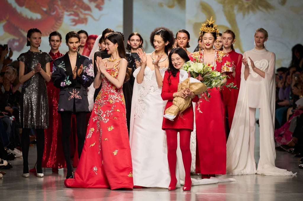 In 2024, Vivienne Tam celebrated her 30th anniversary at Paris Fashion Week with a show named Amour 愛. Photo: Gorunway.com