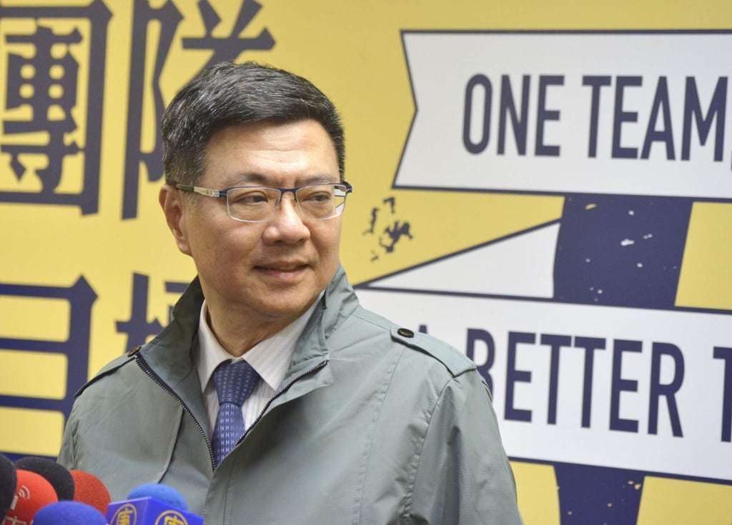 Cho Jung-tai’s trip to Japan was the first by a sitting Taiwanese premier since Tokyo ended official ties with Taipei in 1972. Photo: Kyodo