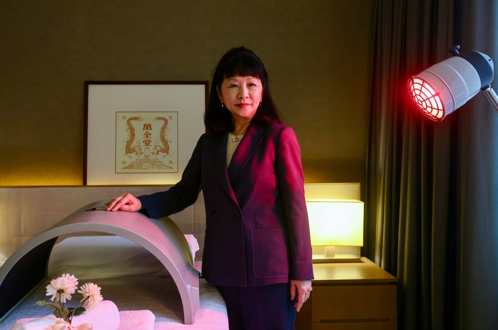 Kelly Chain Yeung Pui-kuen, a TCM practitioner at Chain’s Medicare Centre in Admiralty, Hong Kong. Photo: Jonathan Wong Kelly Chain Yeung Pui-kuen, a TCM practitioner at Chain’s Medicare Centre in Admiralty, Hong Kong. Photo: Jonathan Wong