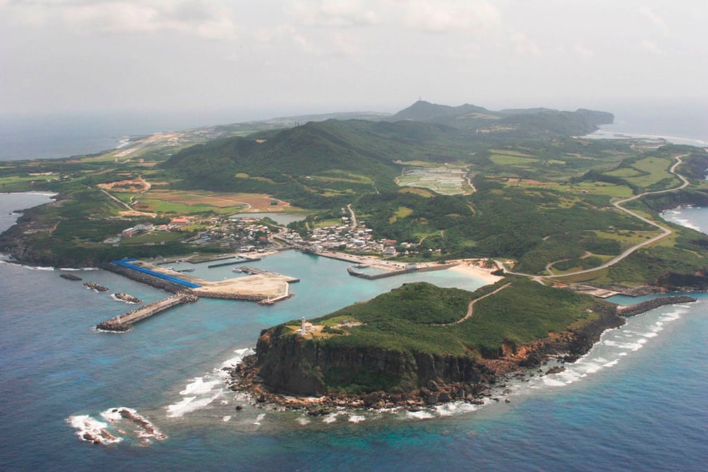 Yonaguni Island, Okinawa prefecture, is just 111km from Taiwan. Photo: Reuters/Kyodo Yonaguni Island, Okinawa prefecture, is just 111km from Taiwan. Photo: Reuters/Kyodo