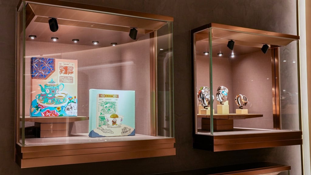 The Oriental Watch Company x Marian Ang exhibition is inspired by Chinese culture and tradition. Photo: Handout