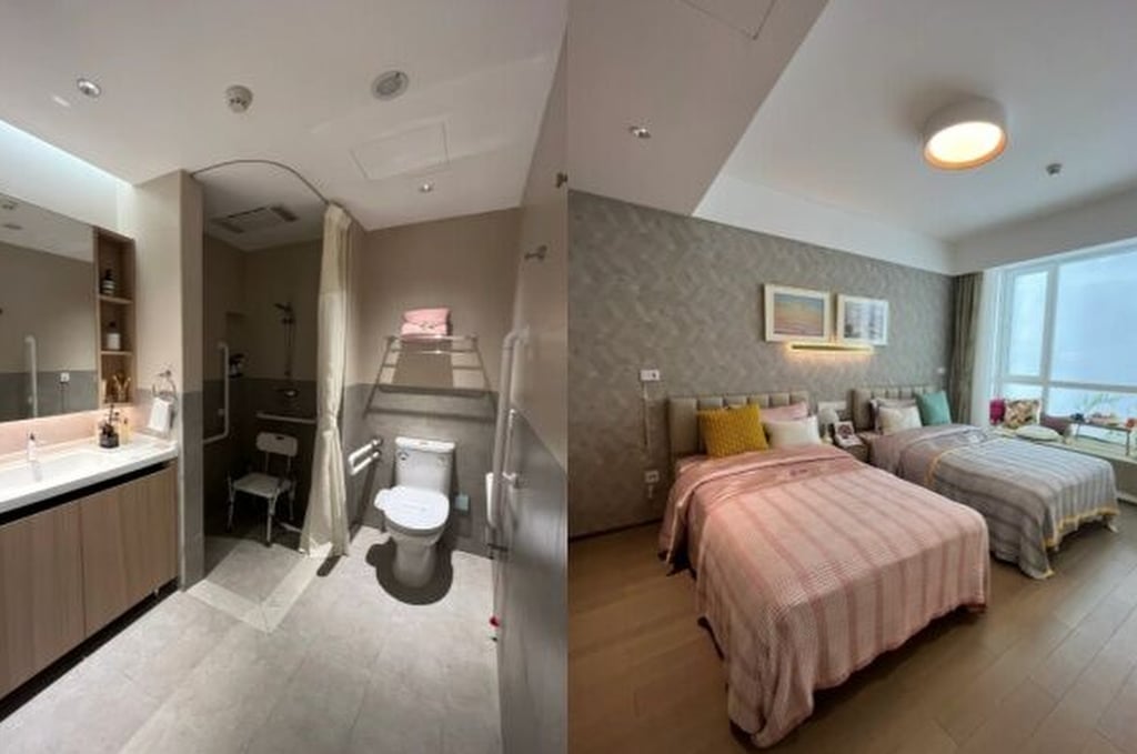 The well-appointed facility, above, has more than 1,500 beds. Photo: www.ettoday.net