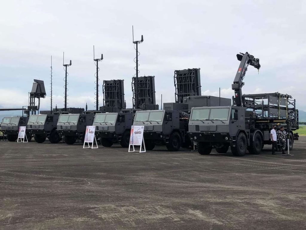 The SPYDER system in the Philippines. The mobile, medium-range system includes command-and-control and missile units capable of intercepting targets up to 50km away. Photo: Philippine Air Force