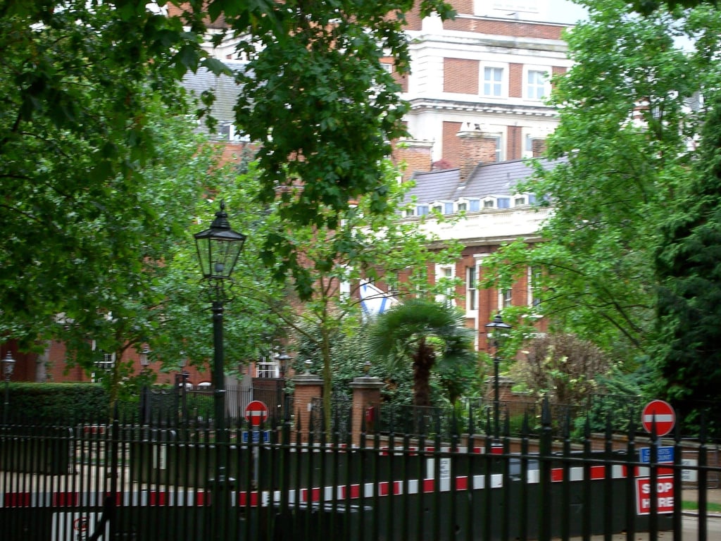 Israeli embassy in London is one of the alleged targets. Photo: Wikipedia/Chesdovi