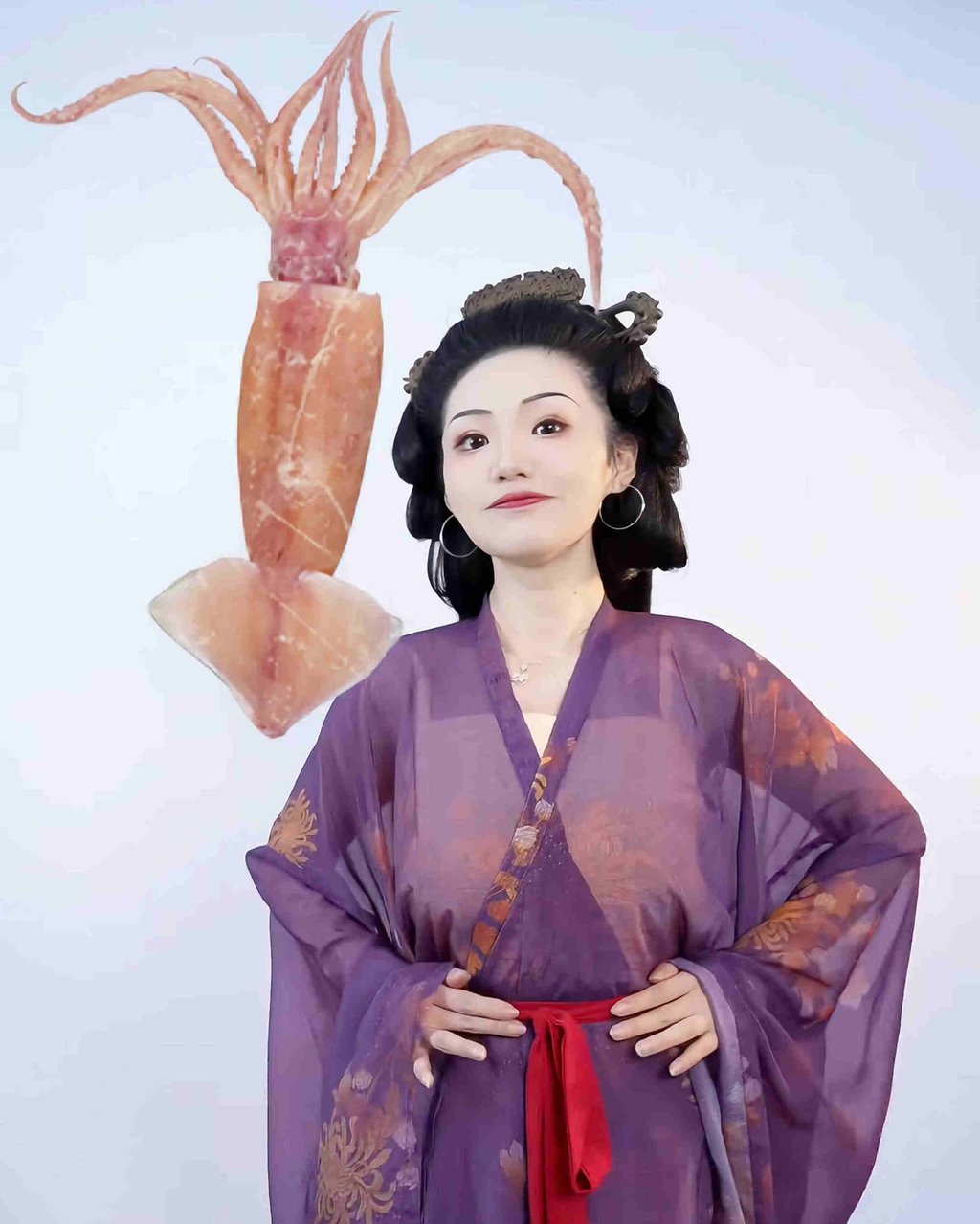 The woman above shows how, at one point in history, tightening the waistline was performed to achieve slimness. Photo: Handout