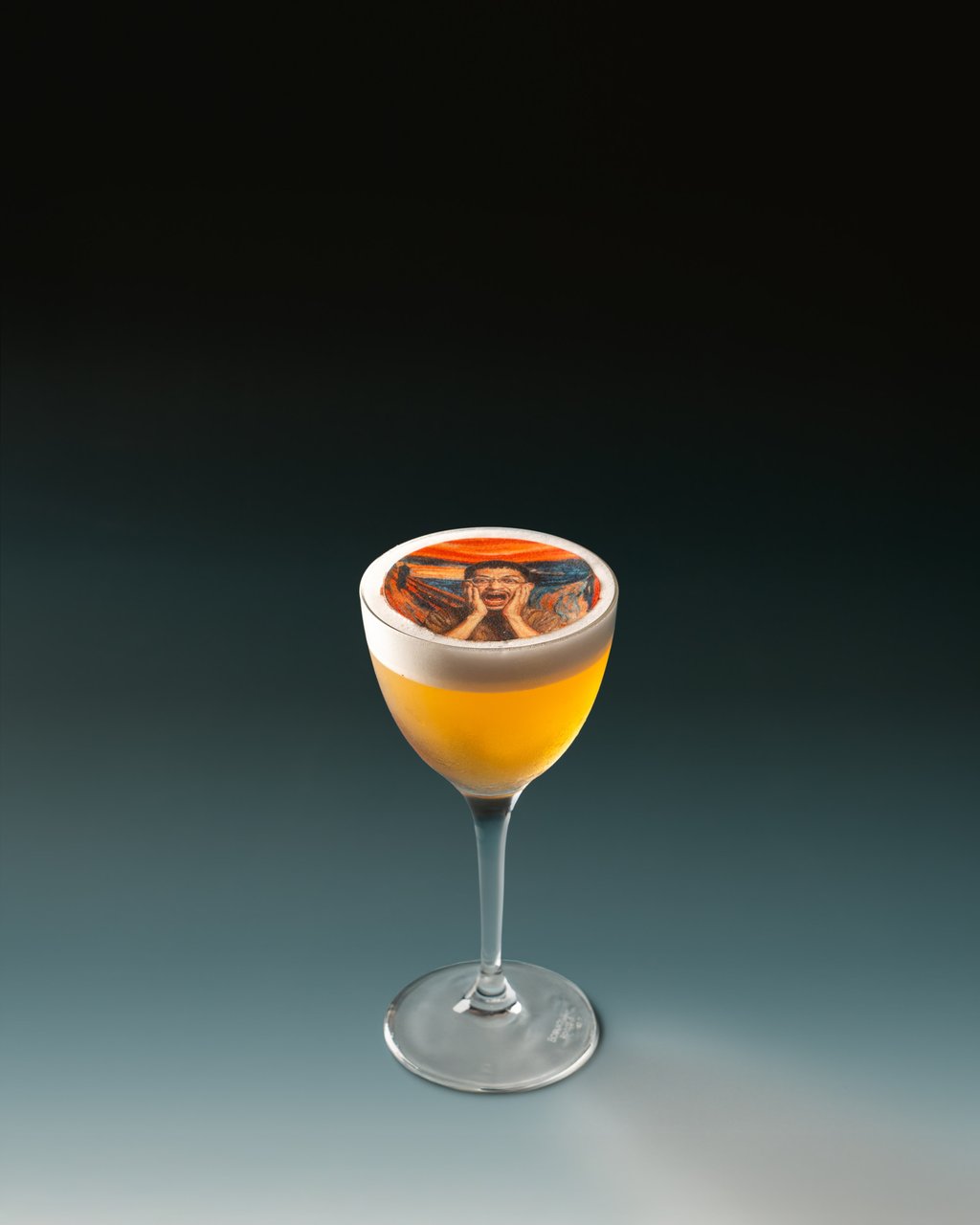 The Old Man’s The Scream: Edvard Munch cocktail. Photo: Handout