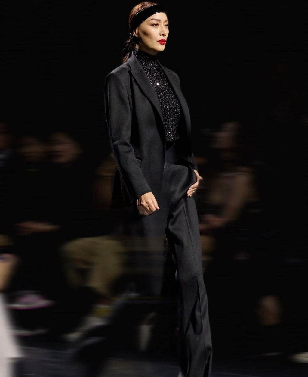 At the 10th anniversary show for Chinese supermodel Lu Yan’s brand Comme Moi. Photo: Handout