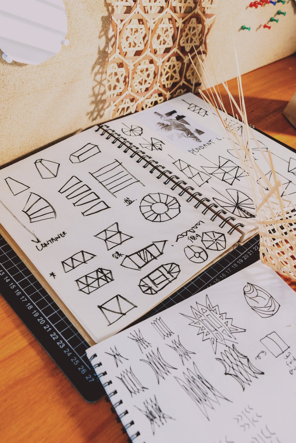 Sketches on display in Gamzar’s studio. Photo: Jocelyn Tam Sketches on display in Gamzar’s studio. Photo: Jocelyn Tam