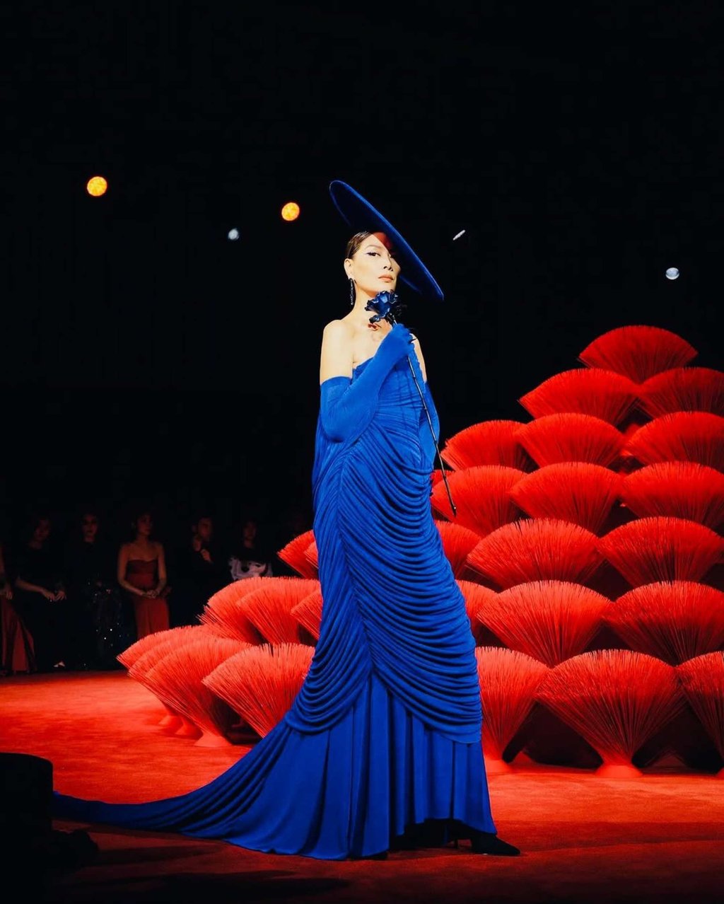 On the runway at Hong Kong designer Robert Wun’s 2024 Homecoming show. Photo: Handout