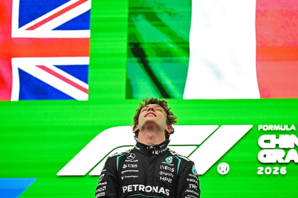 Italian driver Kimi Antonelli won the Formula 1 Chinese Grand Prix last weekend. Photo: AFP