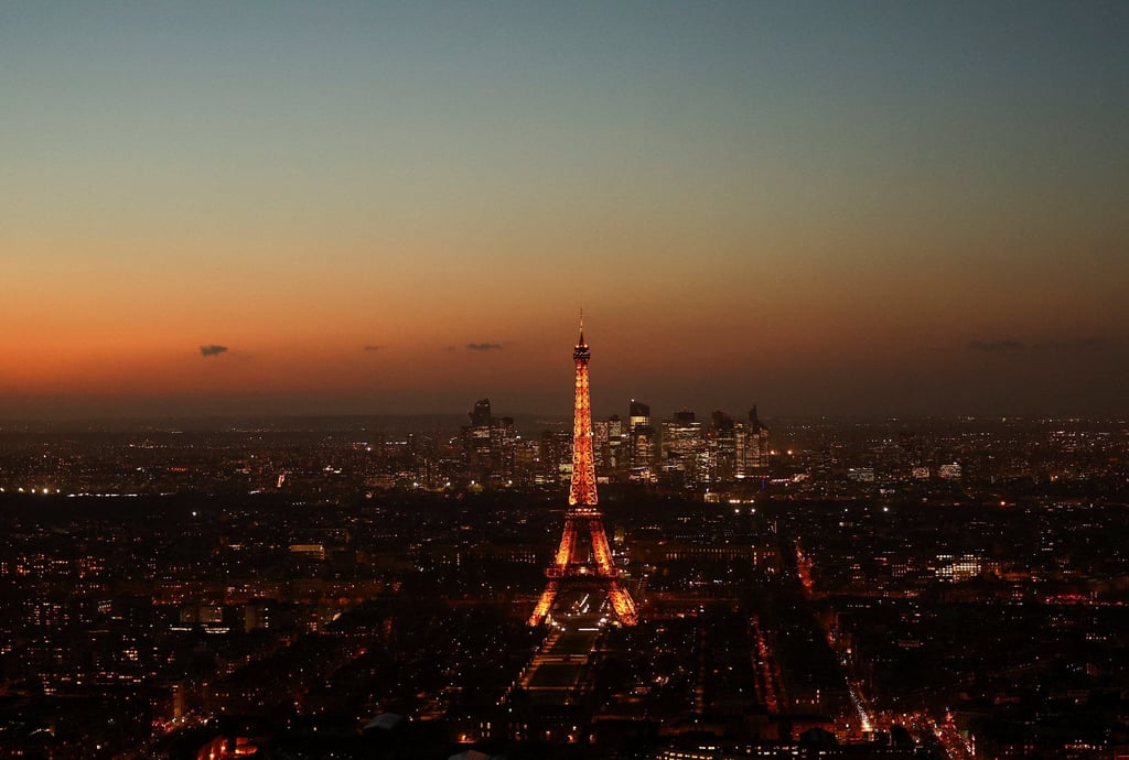 The Eiffel Tower and the Paris skyline. The French capital has had a left-wing leadership for 25 years. Photo: Reuters