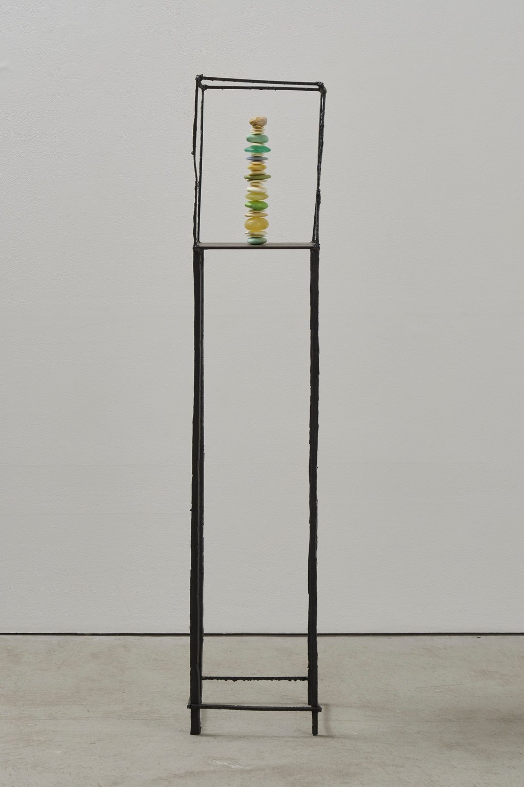 Noe Aoki’s use of iron distinguishes her geometric sculptural ensembles. Photo: Handout Noe Aoki’s use of iron distinguishes her geometric sculptural ensembles. Photo: Handout
