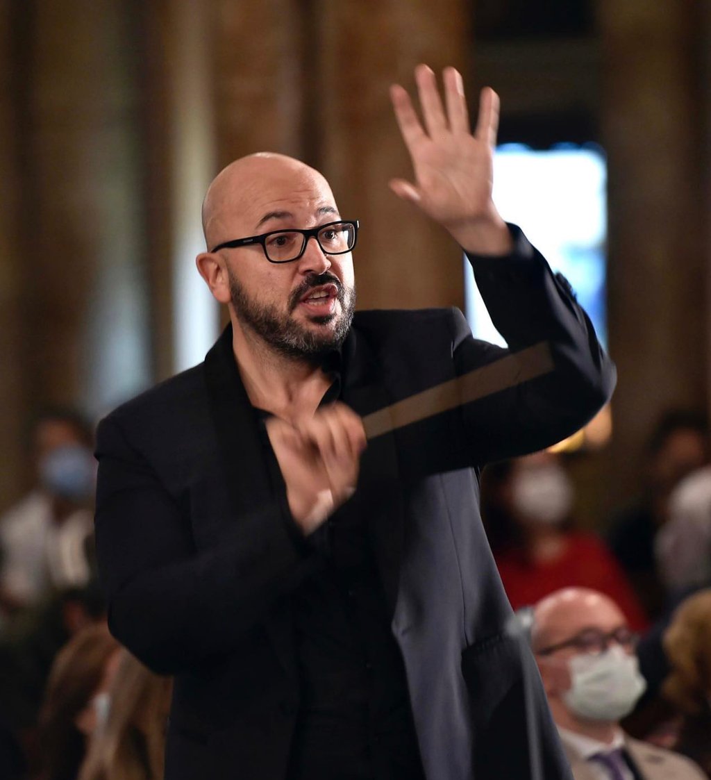 Conductor and musicologist Toufic Maatouk is the artistic programming adviser for the Abu Dhabi Music and Arts Foundation. Photo: Instagram/toufic_maatouk_official