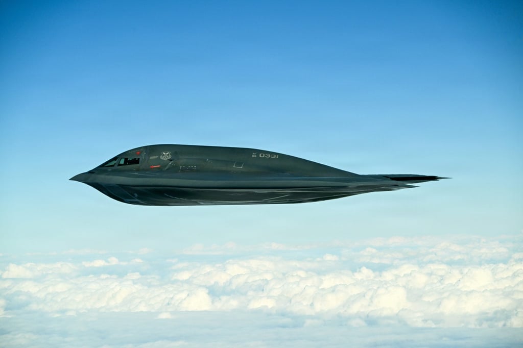 A US Air Force B-2 stealth strategic bomber. Photo: Handout