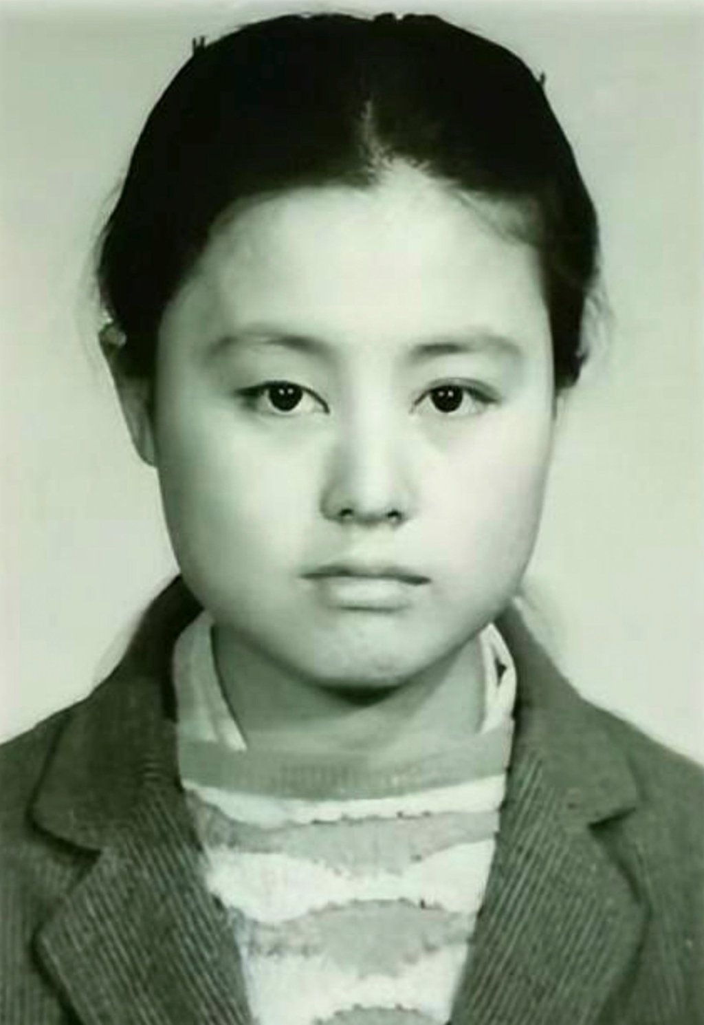Yu Wenhong as a young woman, above. She was born into a “modest” rural family. Photo: baike.baidu.com