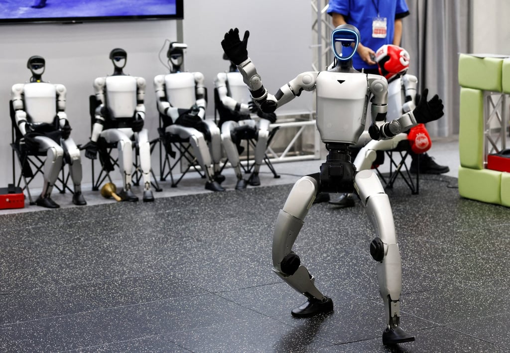 A Unitree G1 humanoid dances at the International Robot Exhibition in Tokyo, December 3, 2025. Photo: Reuters A Unitree G1 humanoid dances at the International Robot Exhibition in Tokyo, December 3, 2025. Photo: Reuters