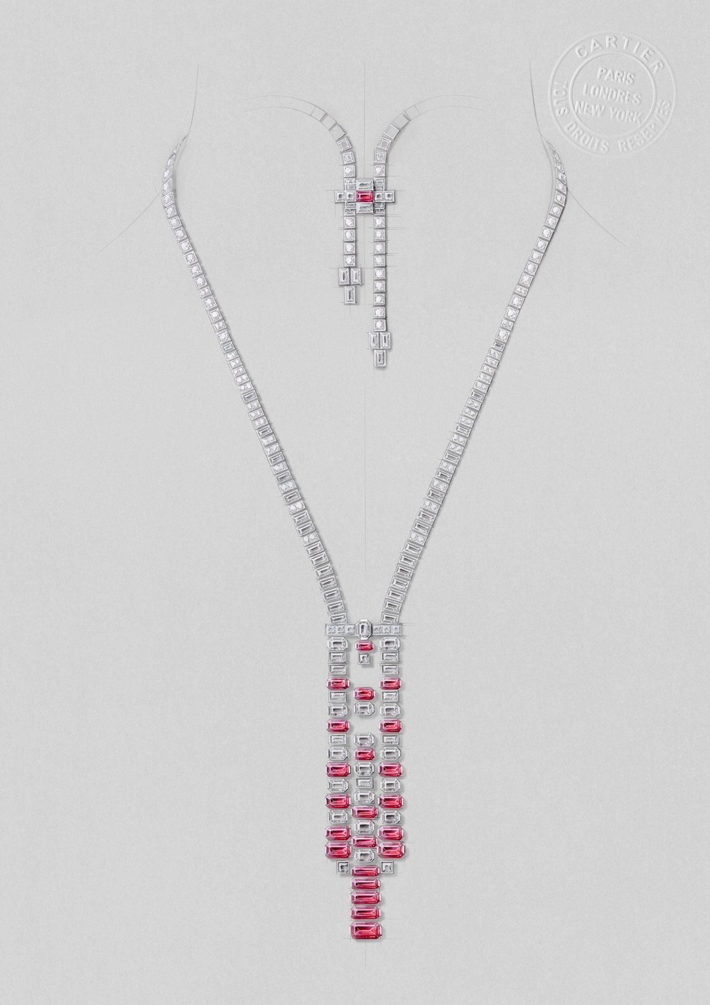 Cartier En Équilibre Euphonia necklace. Photo: Handout Cartier En Équilibre Euphonia necklace. Photo: Handout
