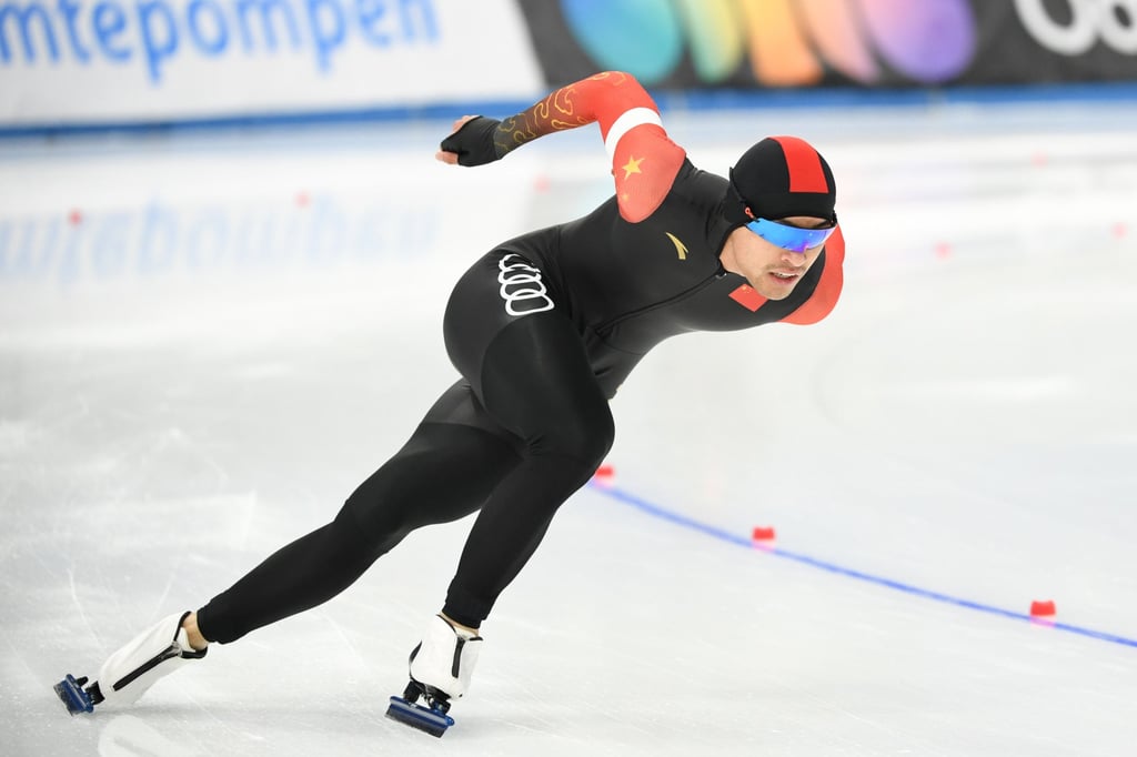 Ning Zhongyan also won bronze in the 1,000m and team pursuit in Italy last month. Photo: Xinhua