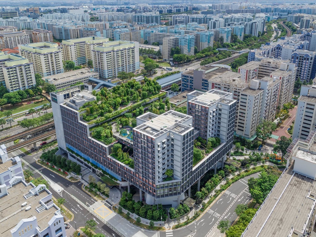 Kampung Admiralty in Singapore. Photo: WOHA Kampung Admiralty in Singapore. Photo: WOHA