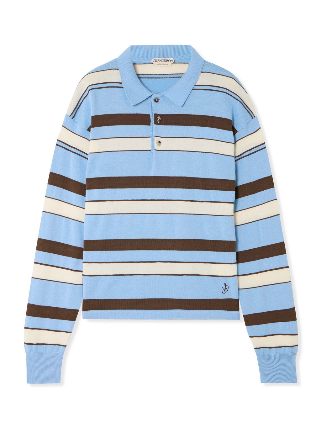 Striped cotton and wool-blend shirt from JW Anderson at Net-a-Porter. Photo: Handout Striped cotton and wool-blend shirt from JW Anderson at Net-a-Porter. Photo: Handout