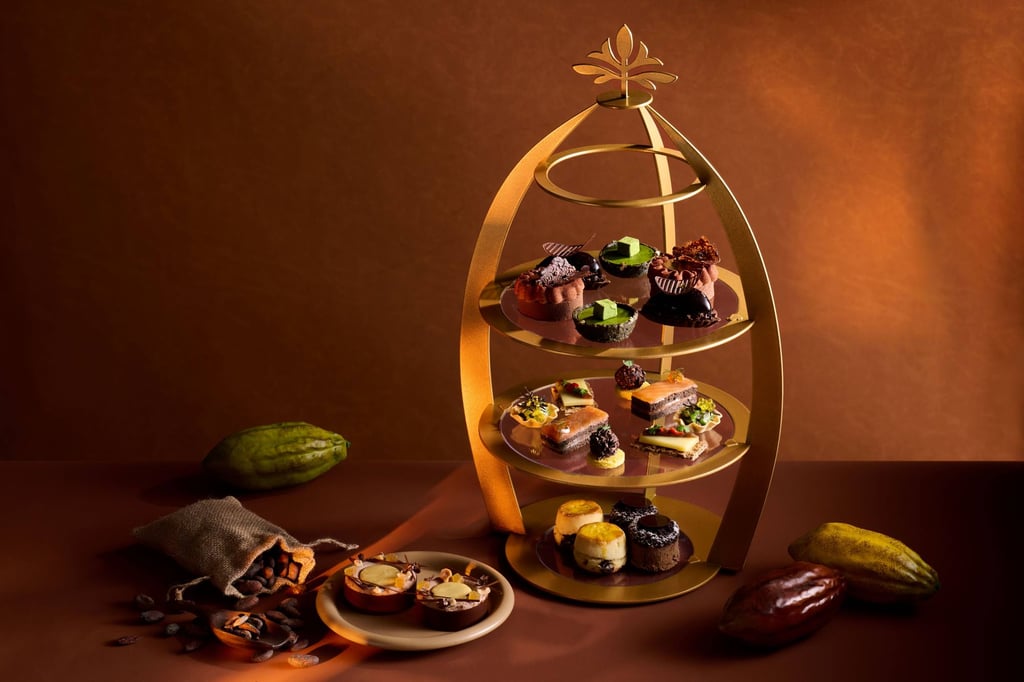 Café 103’s Valrhona Chocolate Affair Afternoon Tea. Photo: Handout