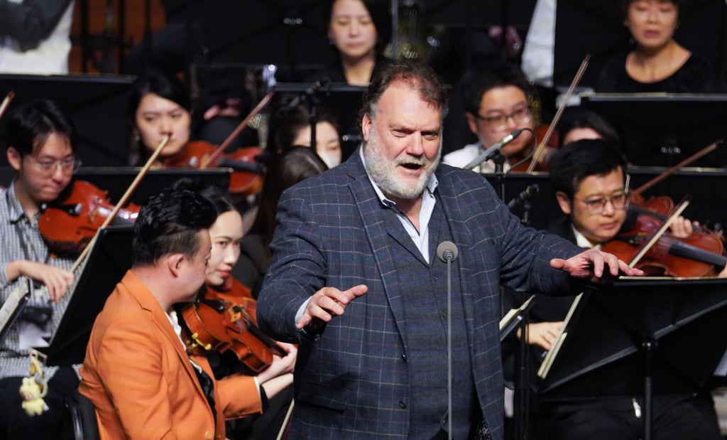 Bryn Terfel performing at the Verbier Festival in Shenzhen, earlier this year. Photo: Tess Culture Media