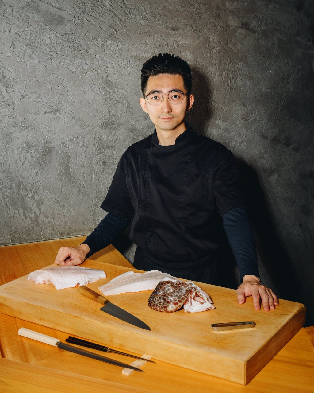 Zinc Leung, who owns and runs Sushi Zinc. Photo: Jocelyn Tam Zinc Leung, who owns and runs Sushi Zinc. Photo: Jocelyn Tam