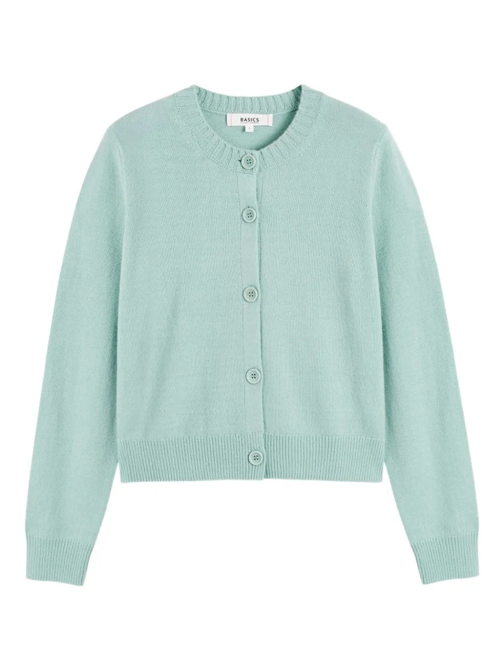 Chinti & Parker crew-neck cardigan at Farfetch (US$153). Photo: Handout
