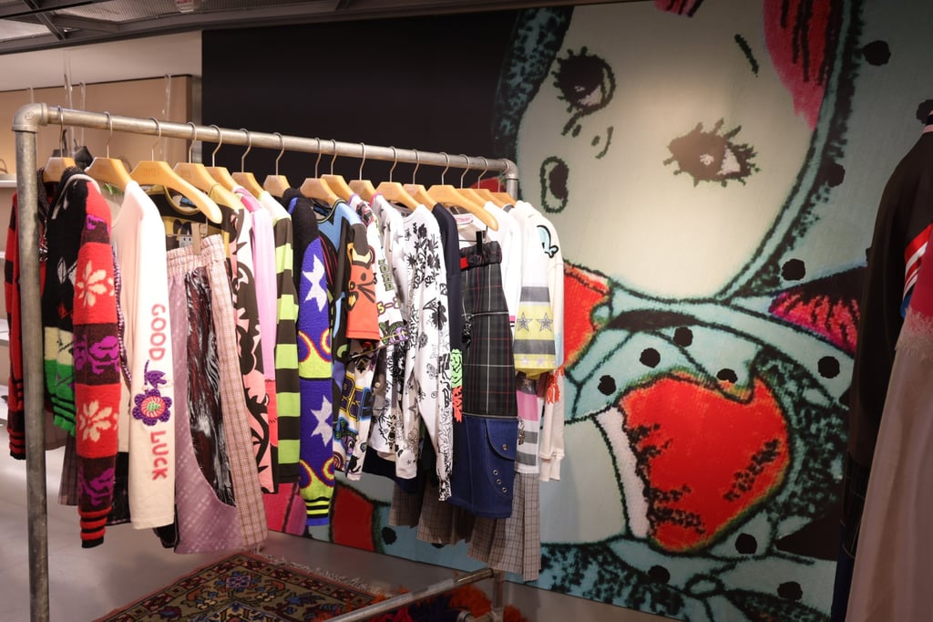 Chopova Lowena spring/summer 2026 pieces at its pop-up at Joyce, Harbour City, in Hong Kong. Photo: Handout Chopova Lowena spring/summer 2026 pieces at its pop-up at Joyce, Harbour City, in Hong Kong. Photo: Handout