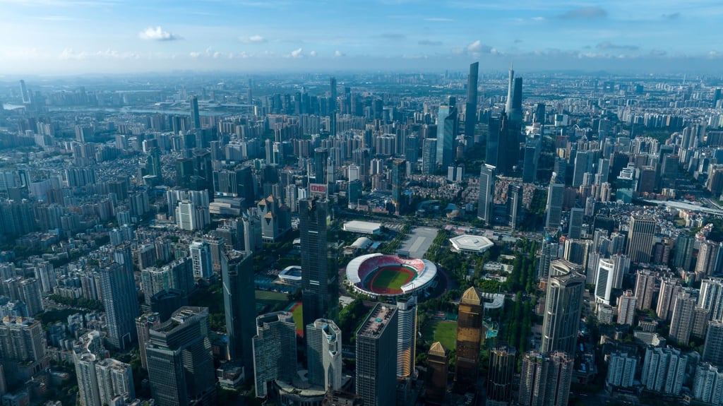 An aerial view of Guangzhou. Photo: Shutterstock